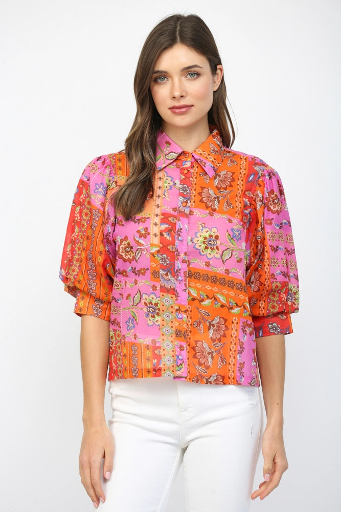 Patchwork Blouse