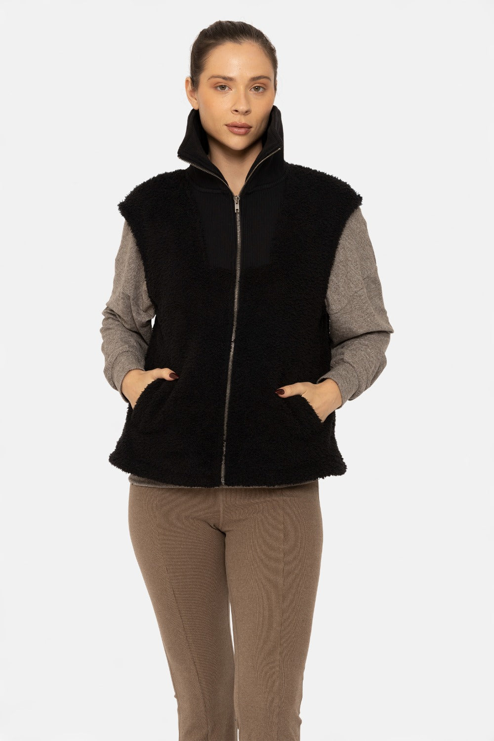 Sherpa Vest Black