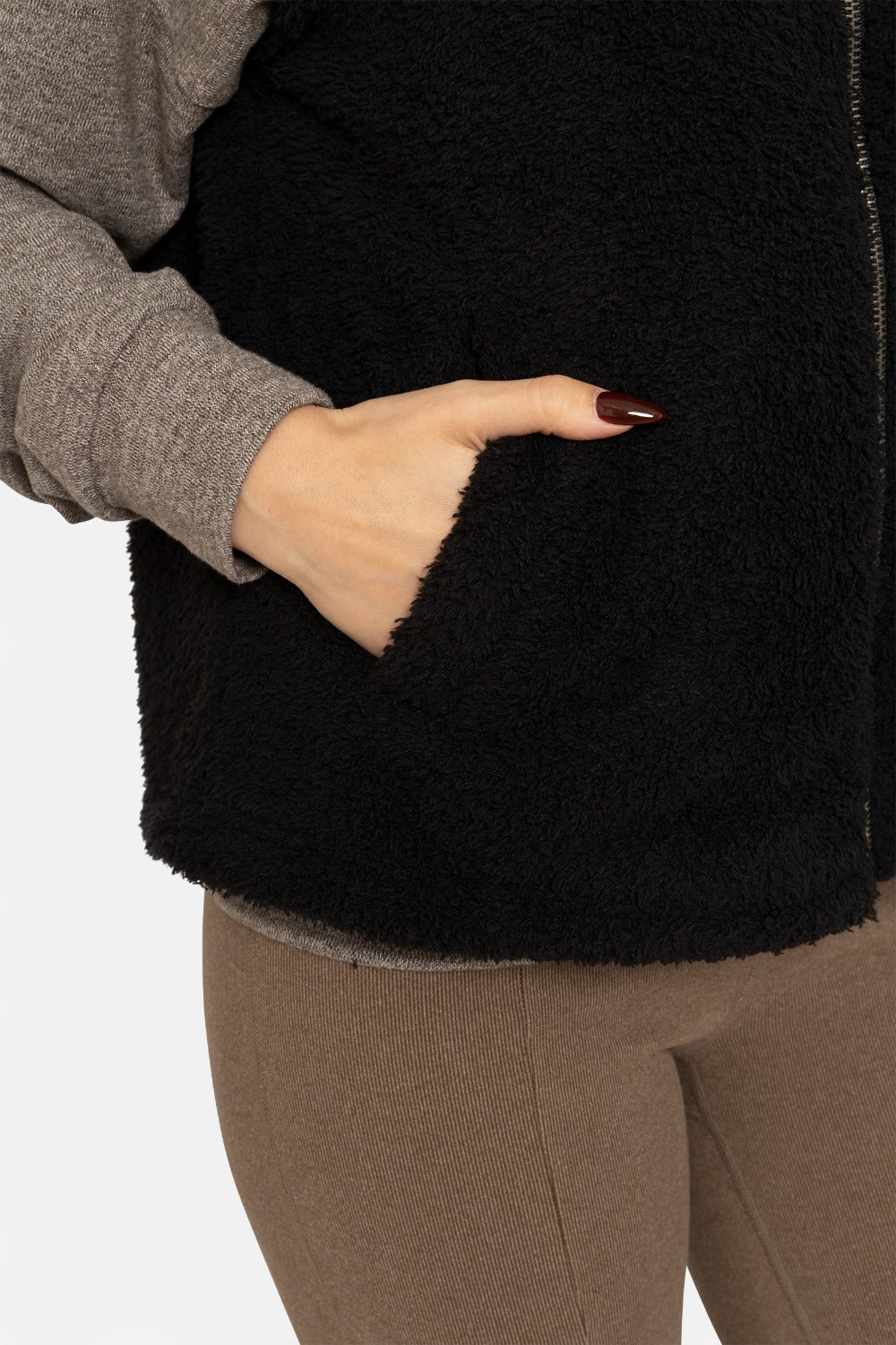 Sherpa Vest Black