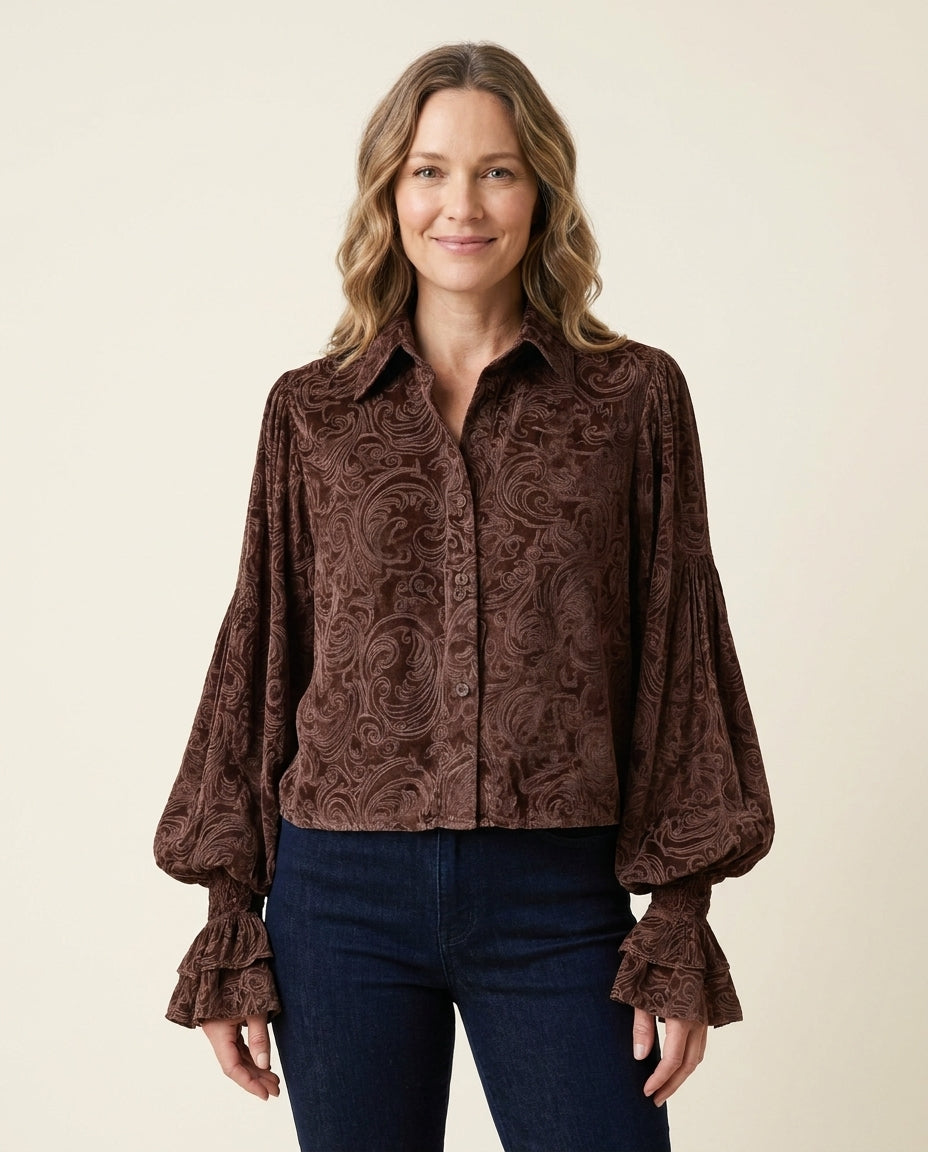 Luxe Velevet Top