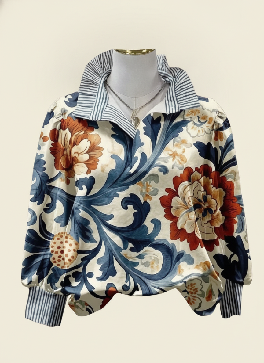 Fall Tone Blouse