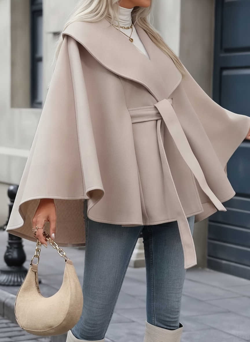 Waist Tie Cape