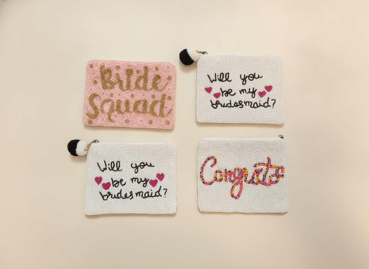 Beaded Pouches