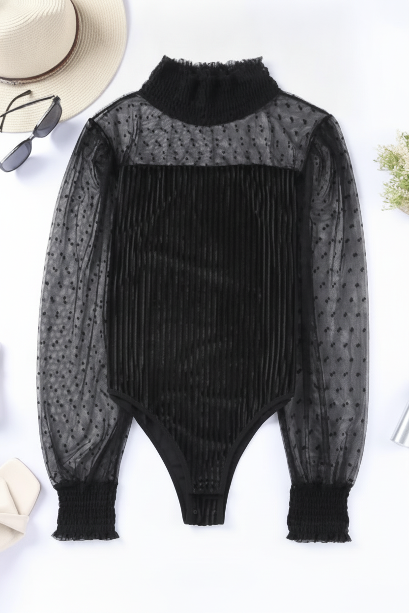 Sheer Dotty Bodysuit