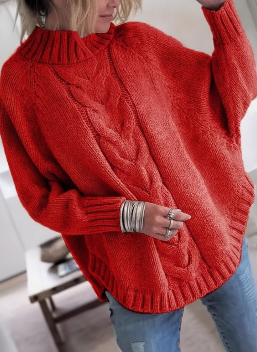 Cableknit Oversized Sweater
