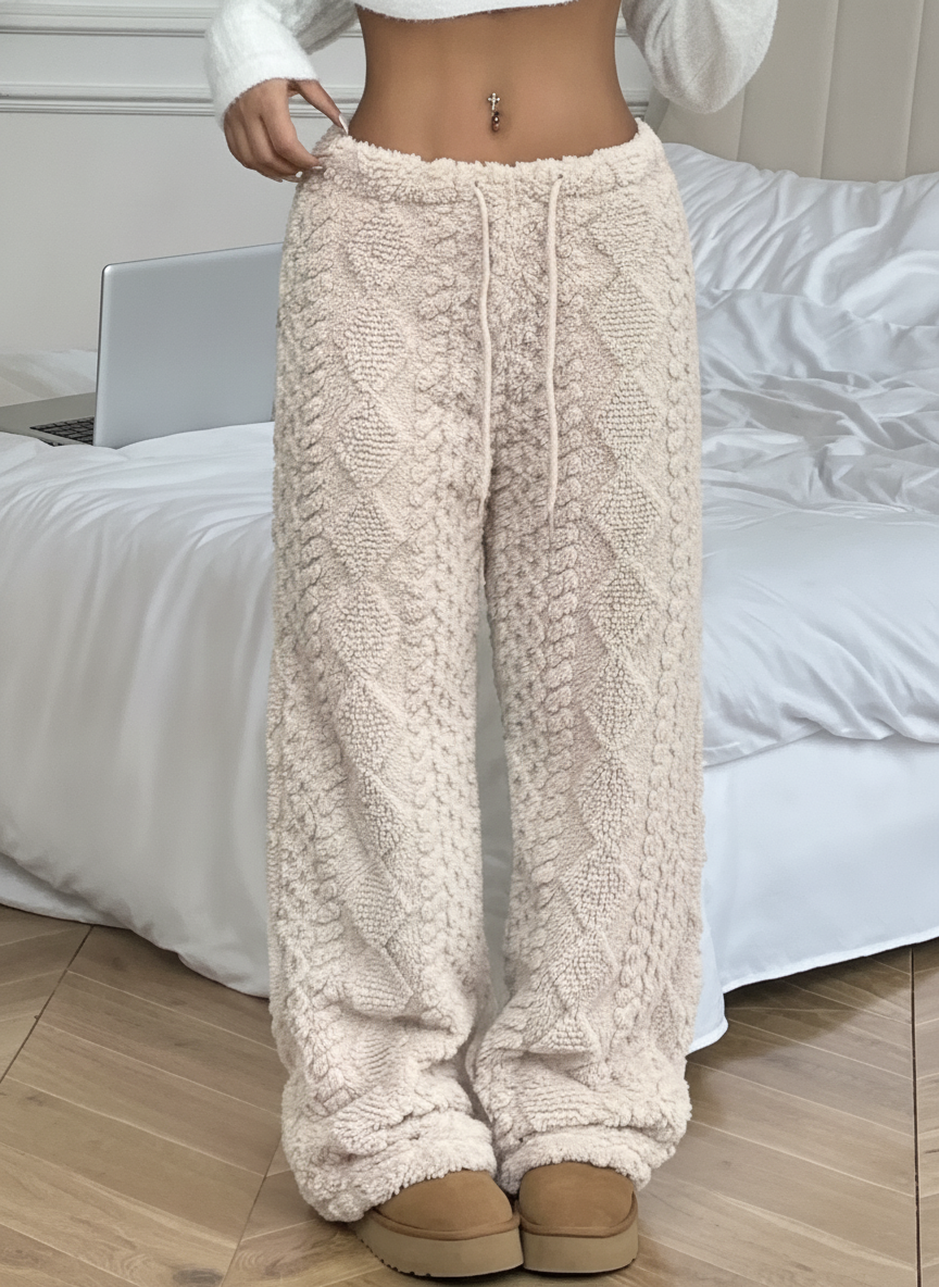 Textured Lounge Pants