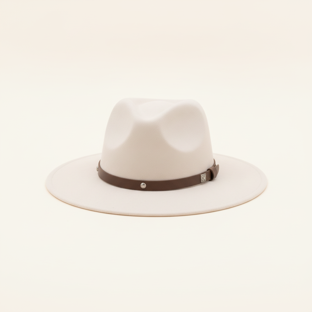 Concho Studded Vegan Hat