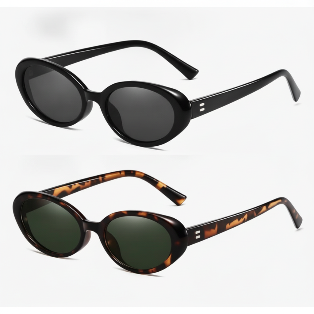 Oval Fram  Sunglasses