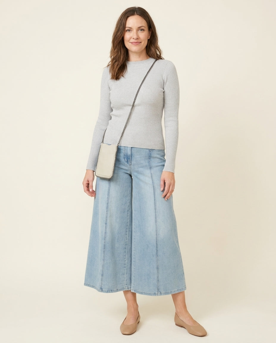 Nylon Sweater Top