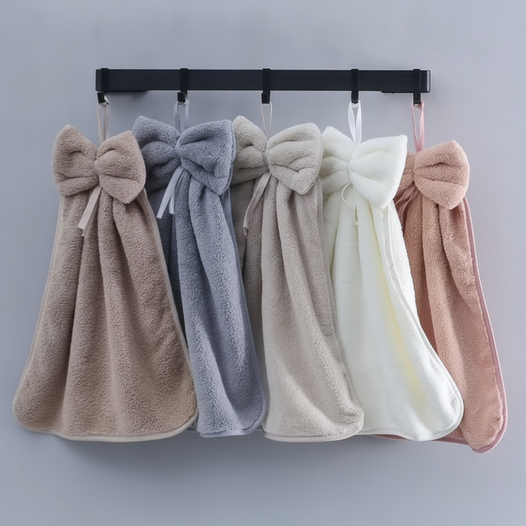 Bow Hand Towels (3)