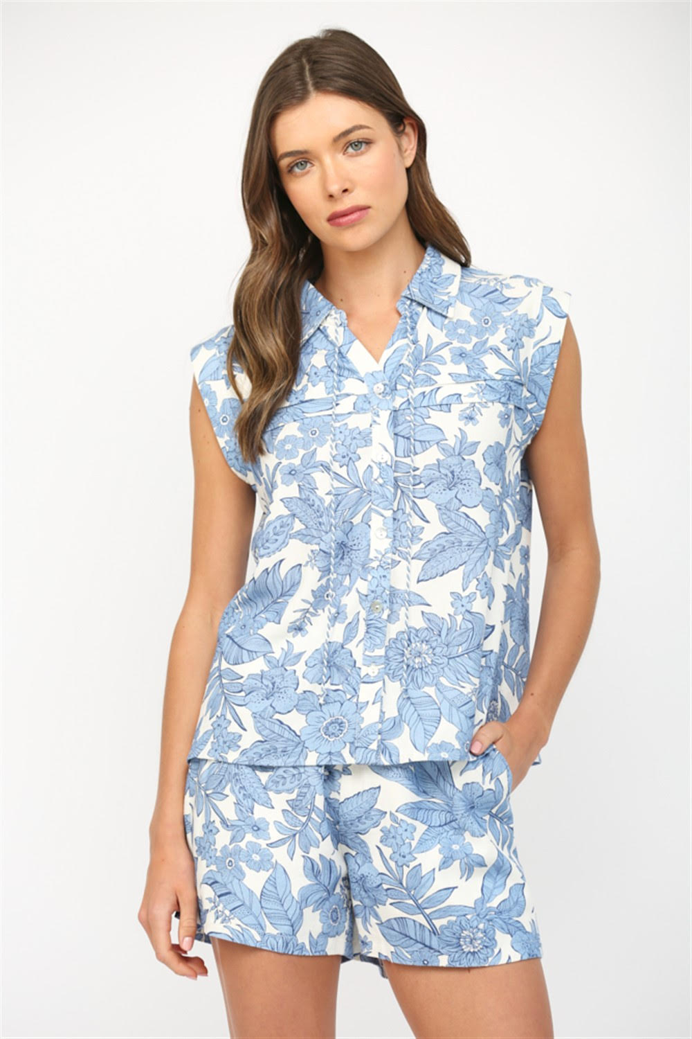 Bluebell Garden Top