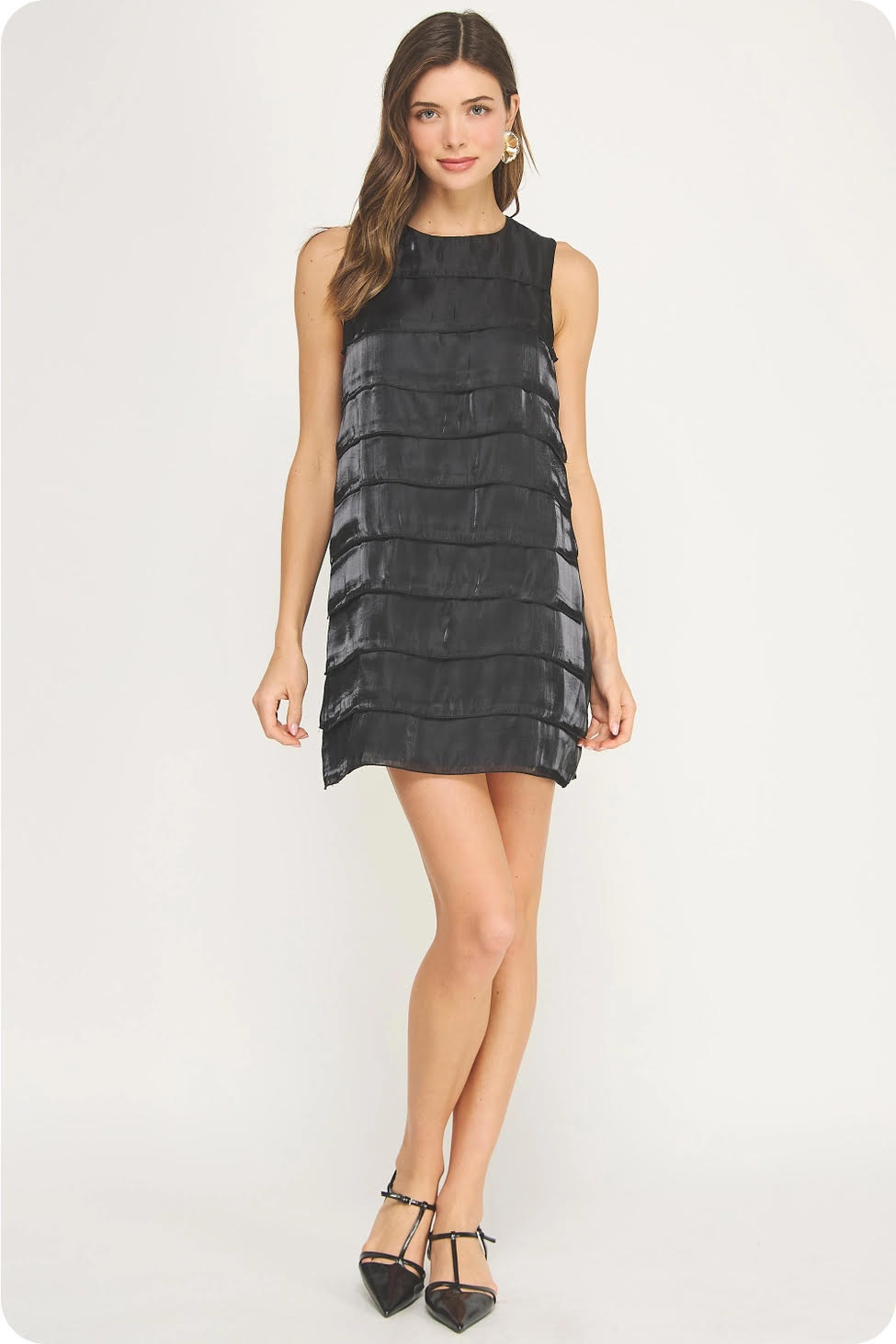Tiered Mini Dress
