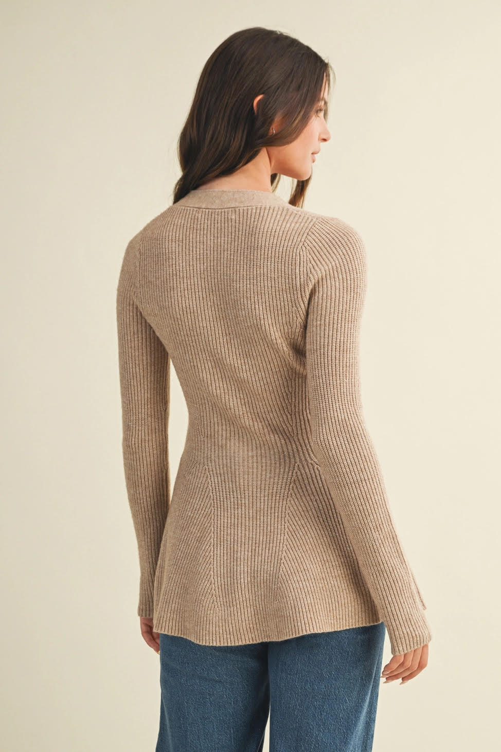 Knit Button Cardi