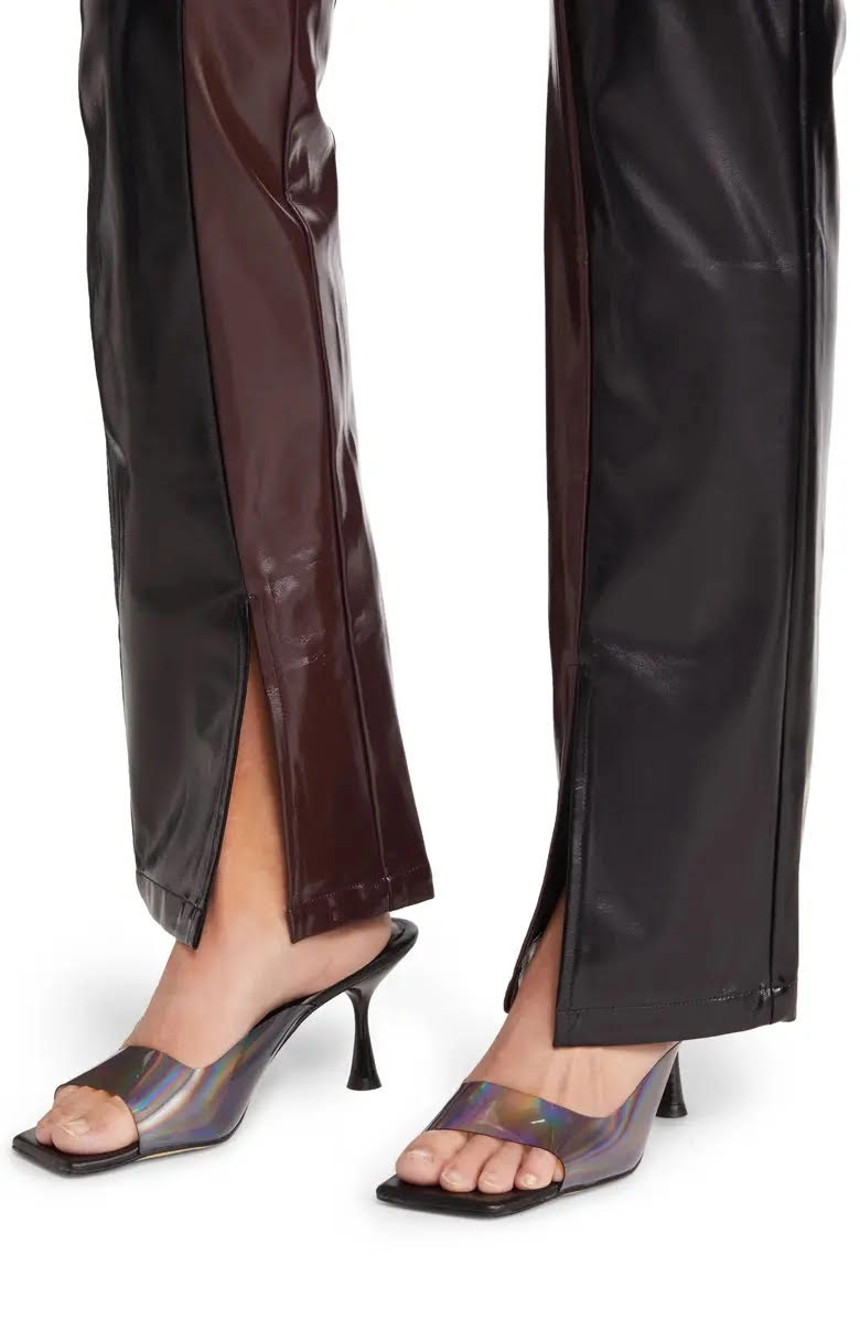 Faux Leather Pants