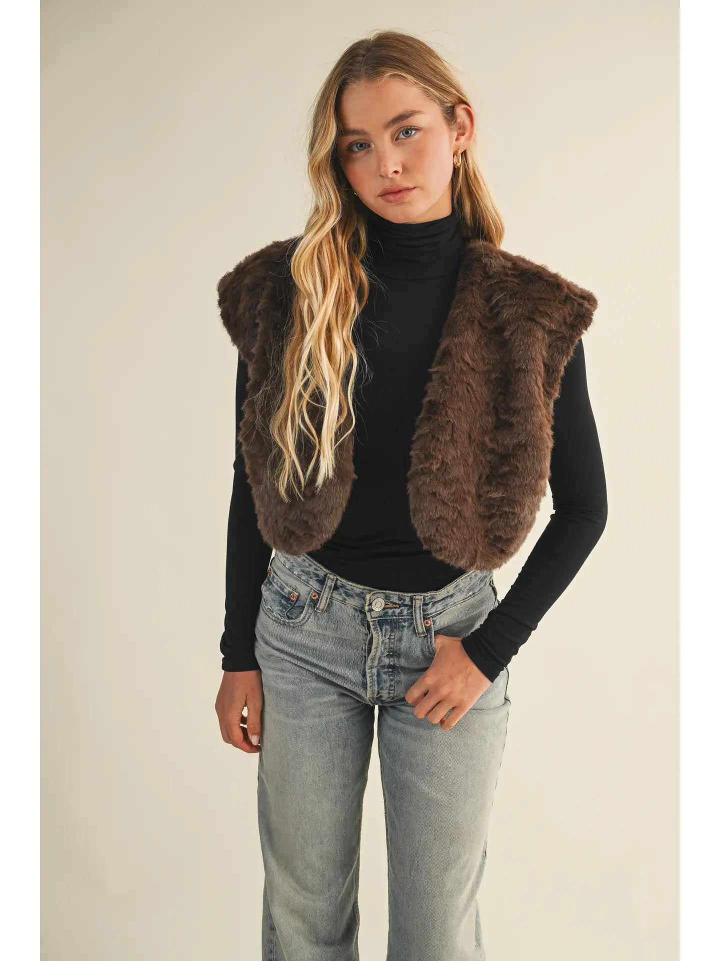 Leopard Fur Vest