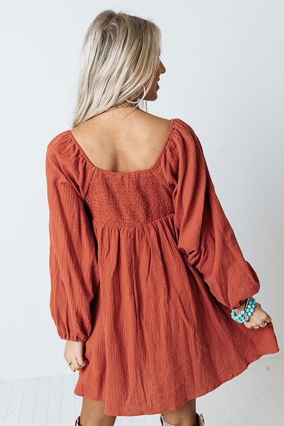 Crocheted Bodice Dress