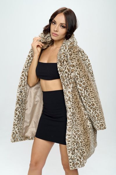 softest Fabric Leopard Coat