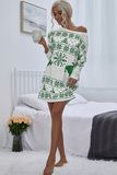 Holiday Lounge Dress
