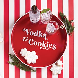 Vodka & Cookies Tray
