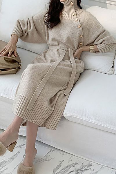 Long Knit Dress