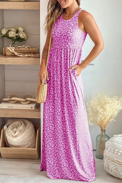 Leopard Maxi W/Pockets