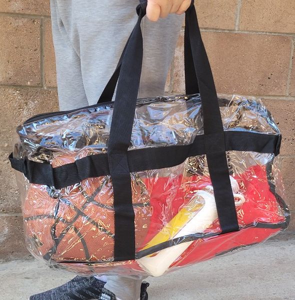 Clear Duffle Bag