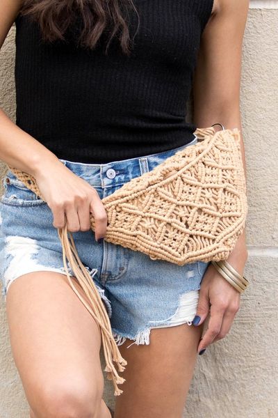 Crossbody Hand Woven Bag